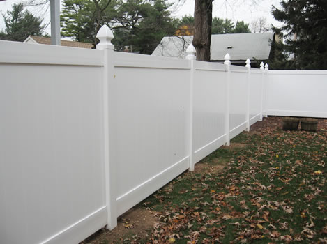 Long Island top selling pvc fence